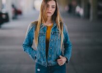 veste en jean femme