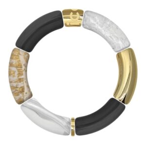 Bracelet mode femme noir et doré ICE Jewellery Bella (023562)