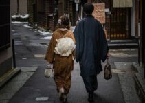 couple en kimono